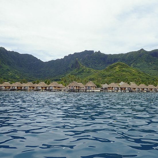 Bungalows på Moorea